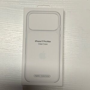 Apple iPhone 17 Pro Max Transparent Case